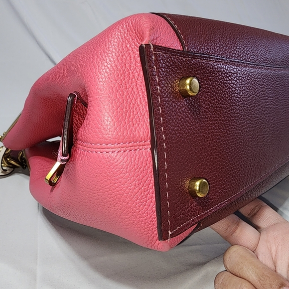 COACH Dalton Colorblock Pink, Raspberry EUC - Picture 10 of 11